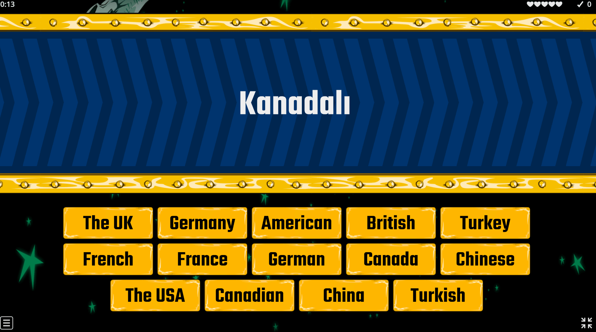Countries & Nationalities 4