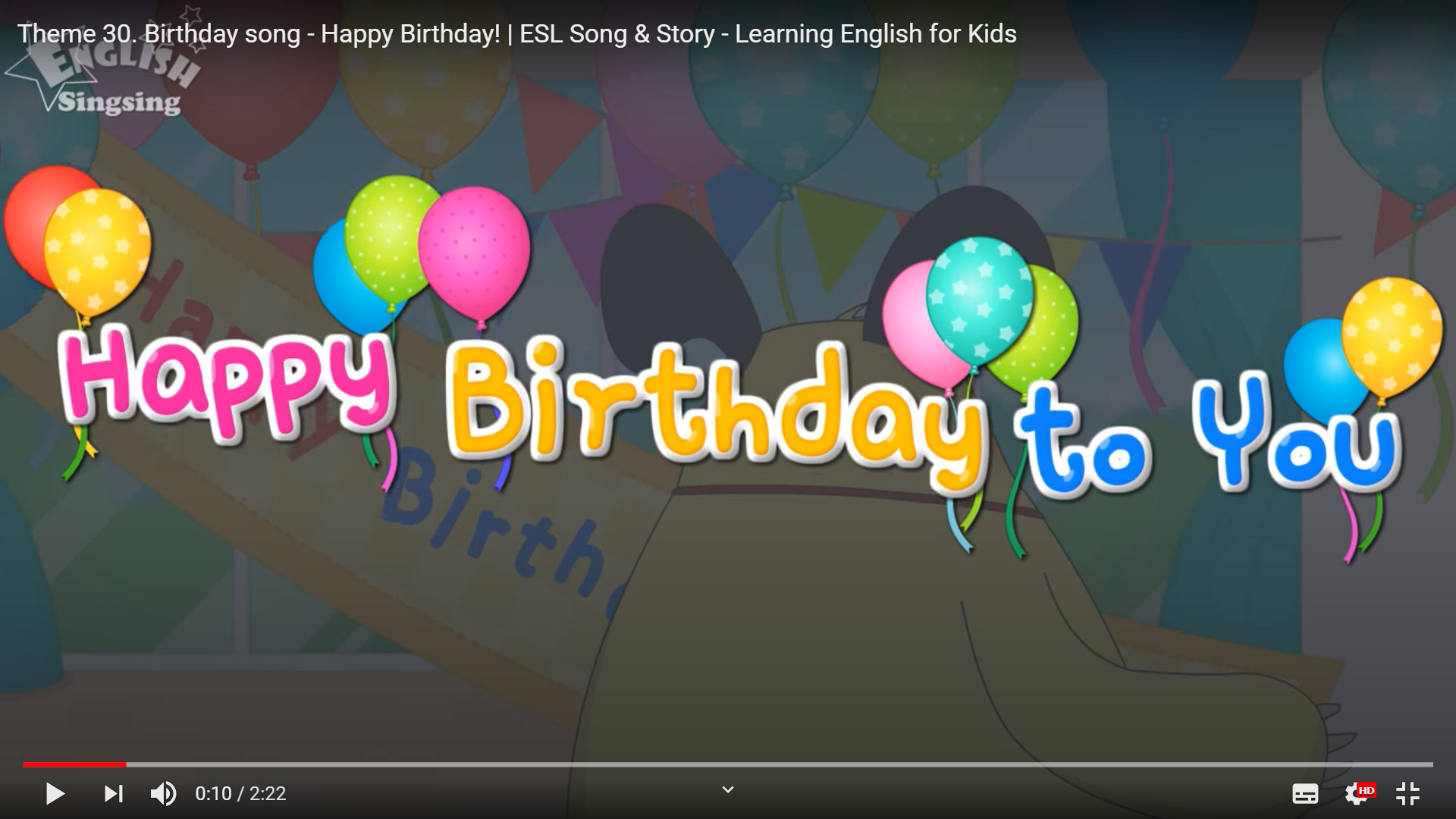 Happy Birthday Song