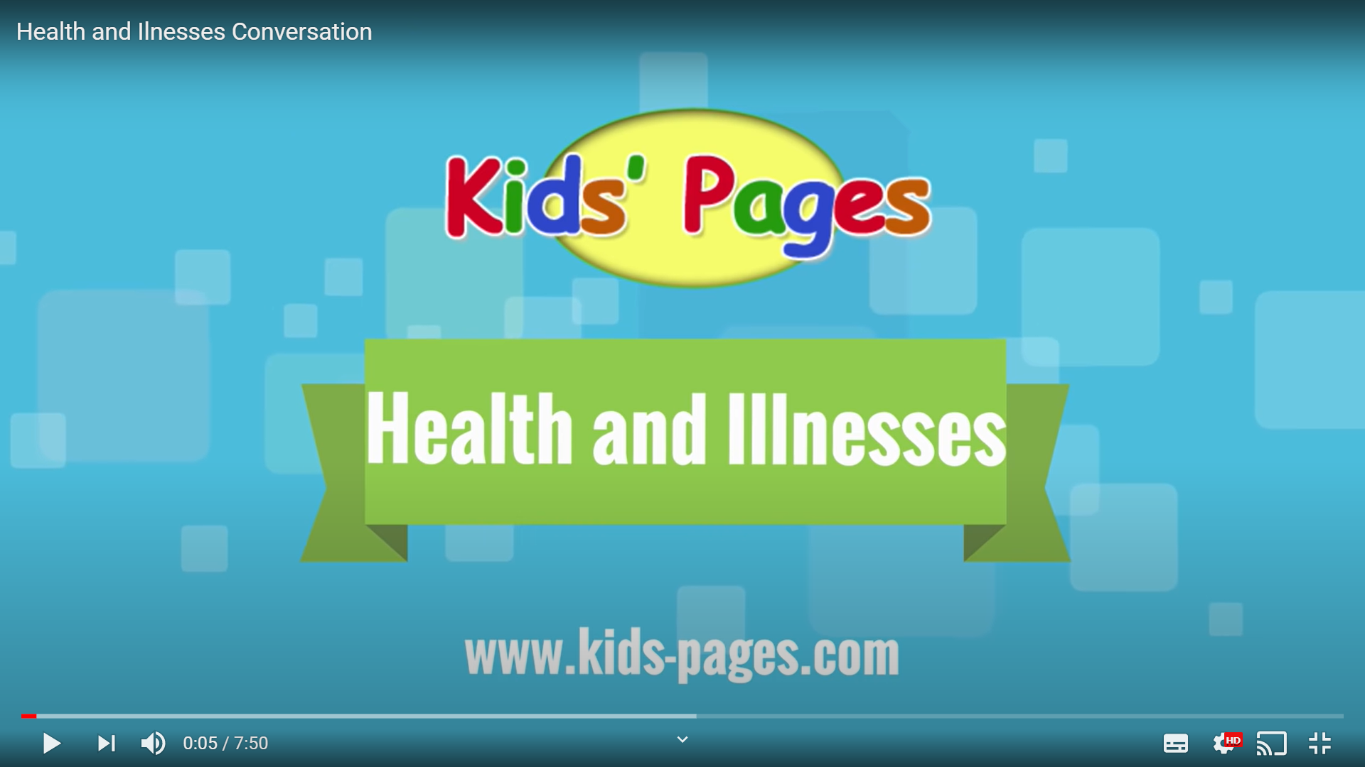 Health and Illnesses Conversation