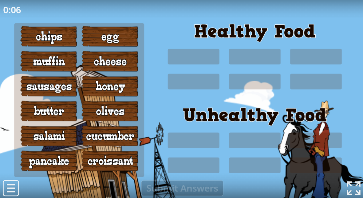 Healthy & Unhealthy Food