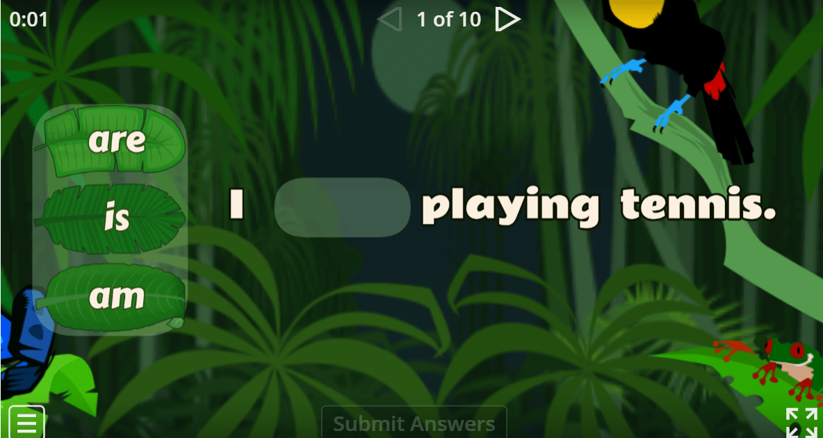 Present Continuous Tense 2