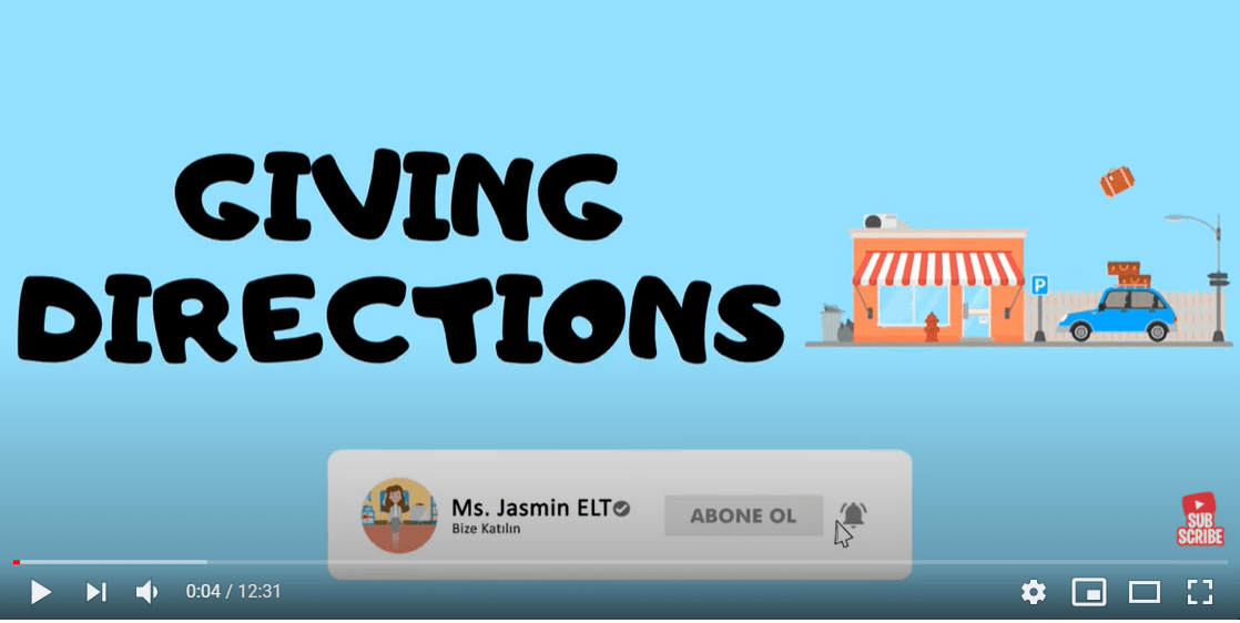 Asking For and Giving Directions by Ms.Jasmin ELT