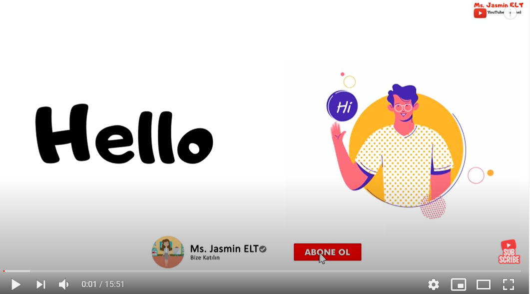 Hello by Ms.Jasmin ELT