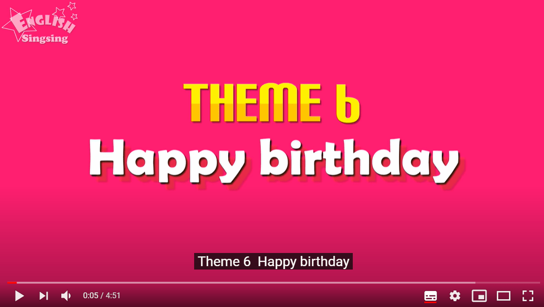 Happy Birthday - This is for you.