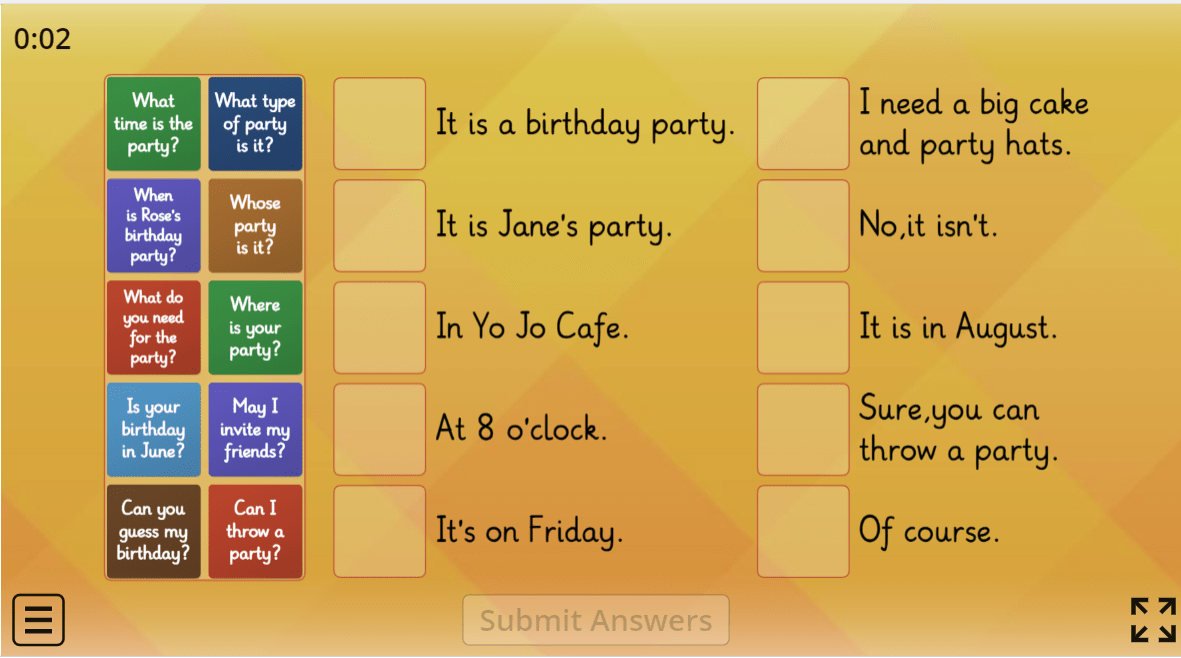 Answer the questions