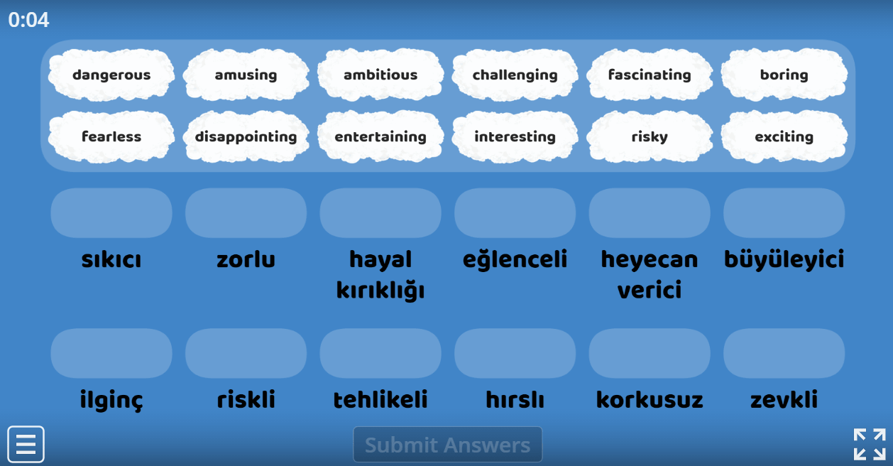 Adjectives (Adventures)