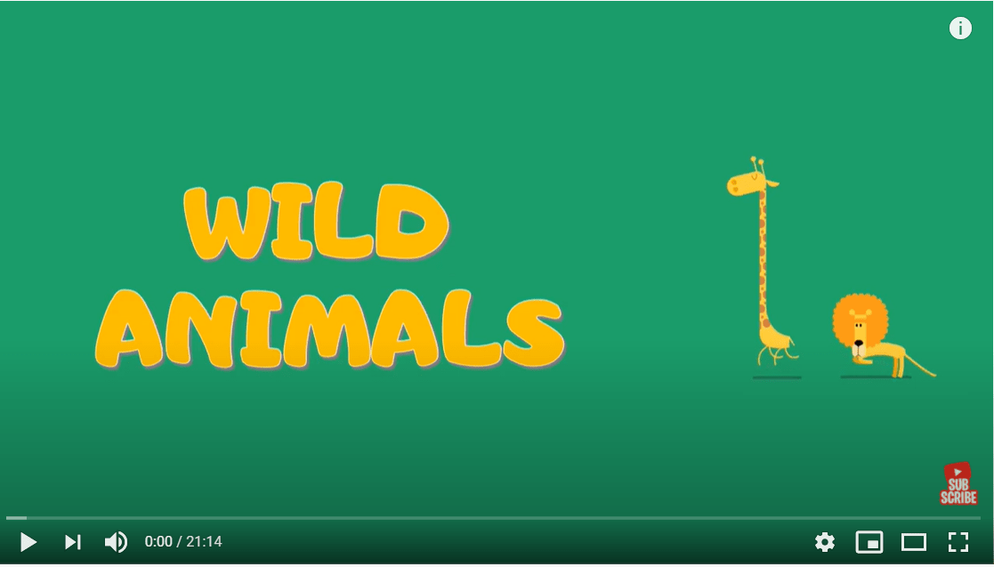 Wild Animals by Ms.Jasmin