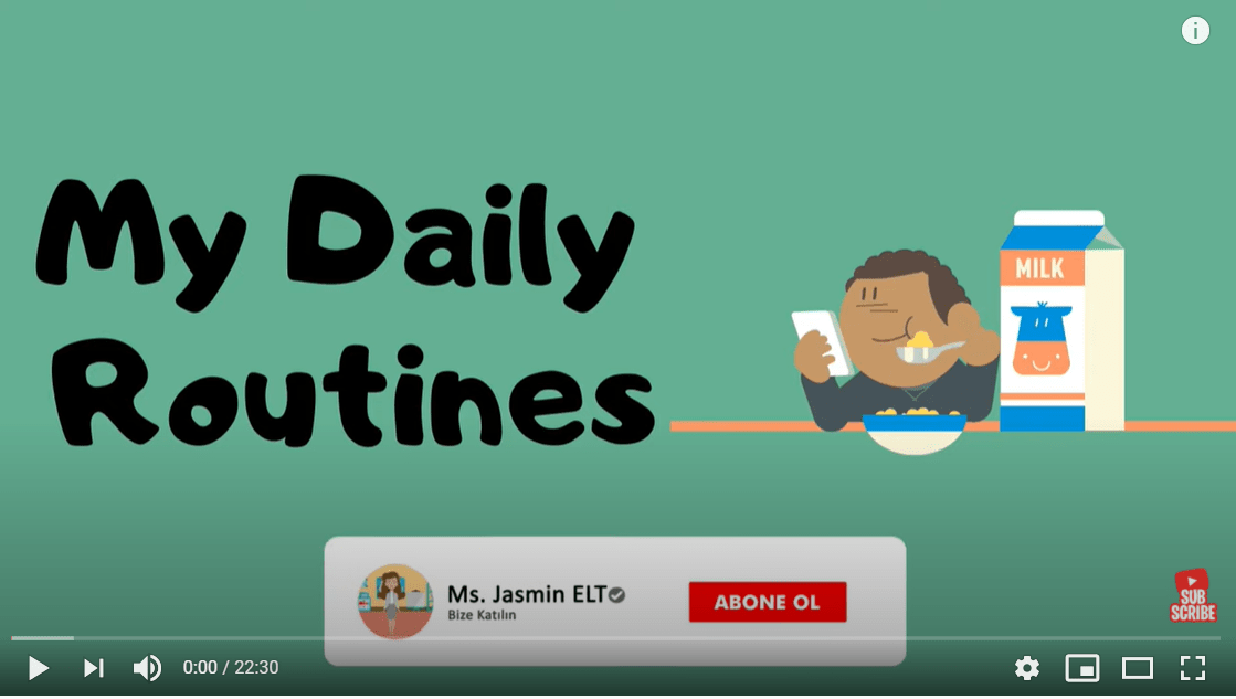 My Daily Routines by Ms.Jasmin Elt