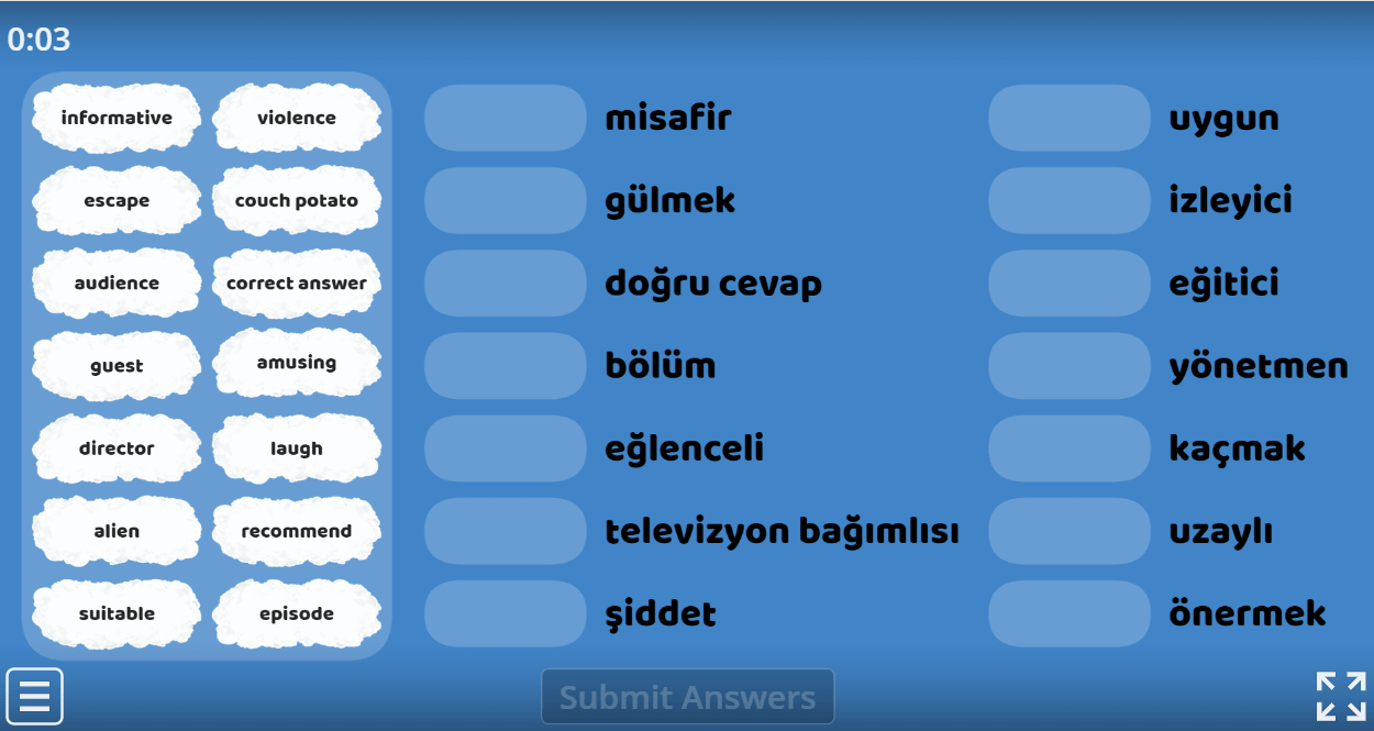 Television Vocabulary
