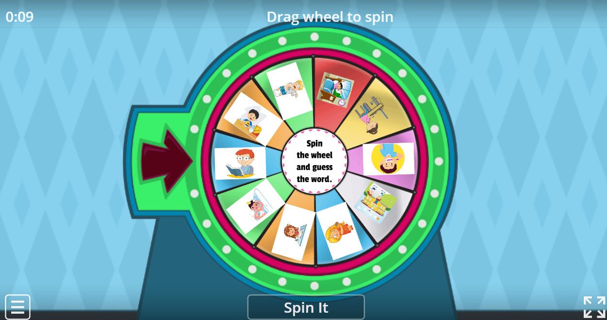 Spin the wheel (Daily routines)