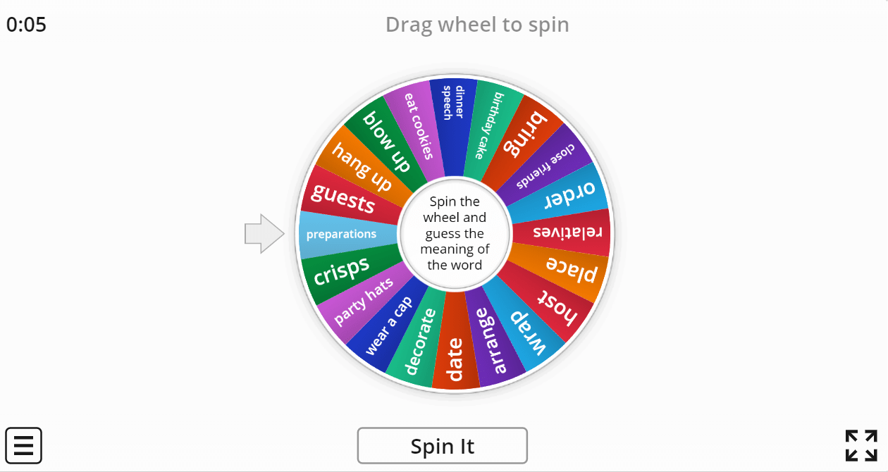 7.6 Unit Vocabulary (7.Sınıf İngilizce Celebrations)