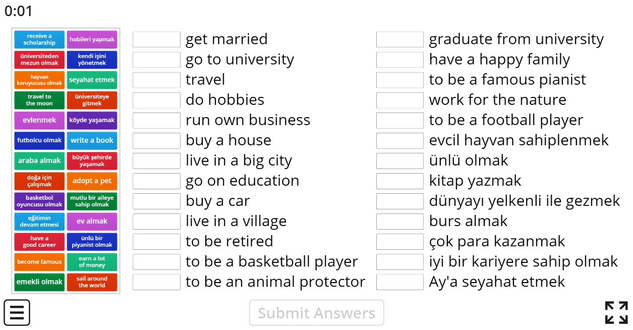 7.7 Future Dreams (7.Sınıf İngilizce Dreams)