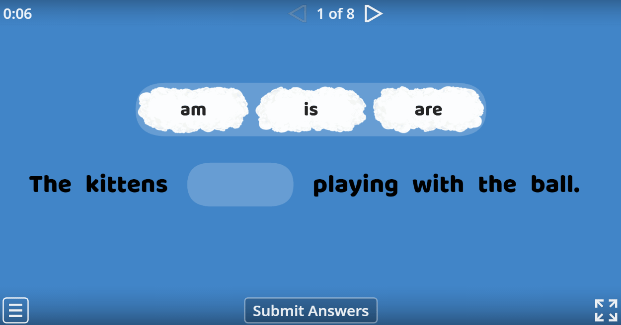 5.9 Present Continuous Tense (5.Sınıf İngilizce Animal Shelter Oyun)
