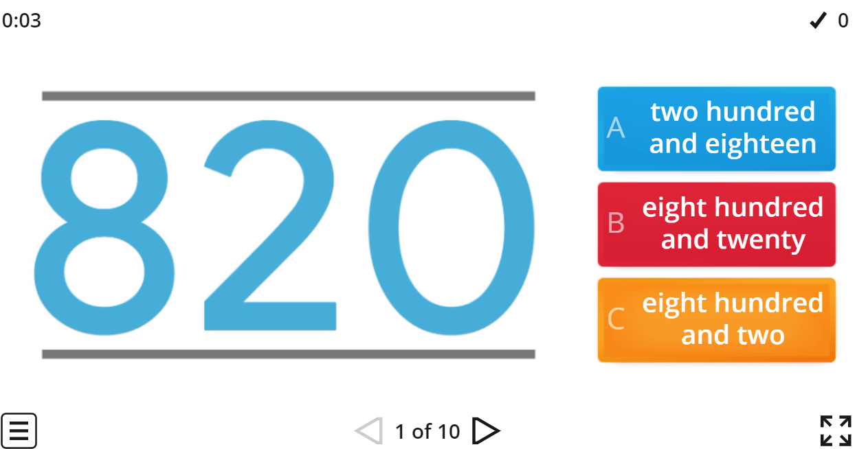 5.10 Numbers 100-1000