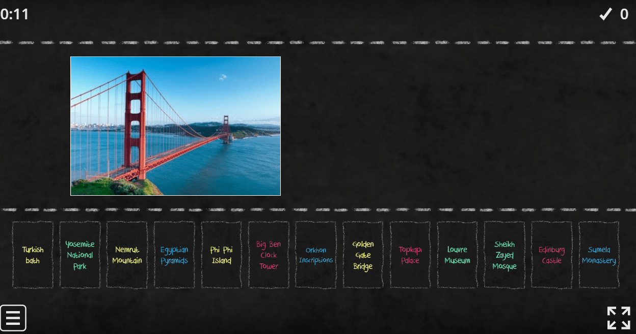 8.7 Tourist Attractions in the World (8.sınıf İngilizce Tourism LGS)