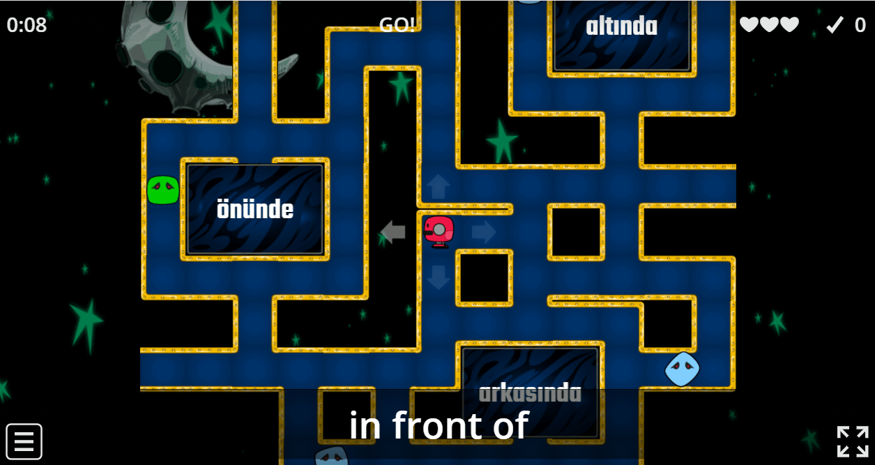 6.8 Prepositions of Place (6.Sınıf İngilizce Bookworms Oyun)