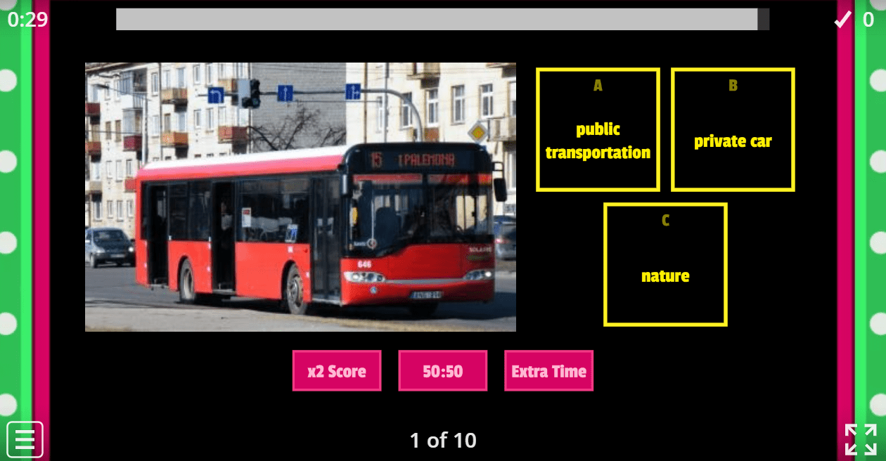 7.9 Environment Vocabulary Quiz (7.Sınıf İngilizce)