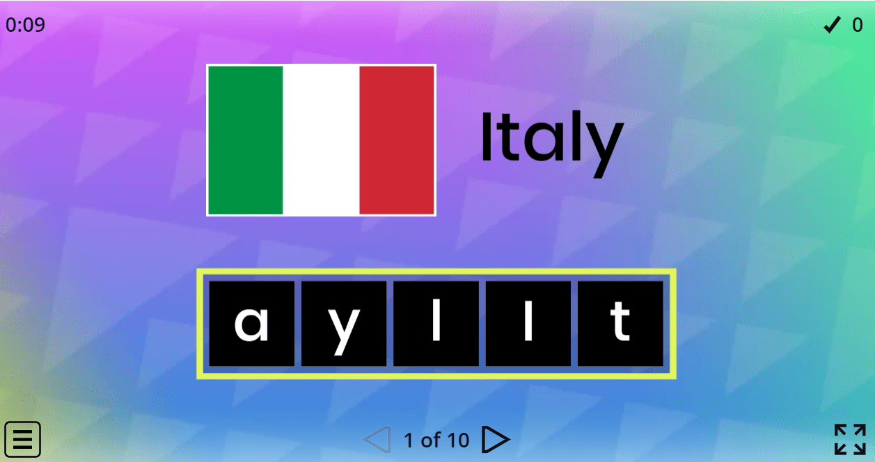 5.1 Countries and Nationalities