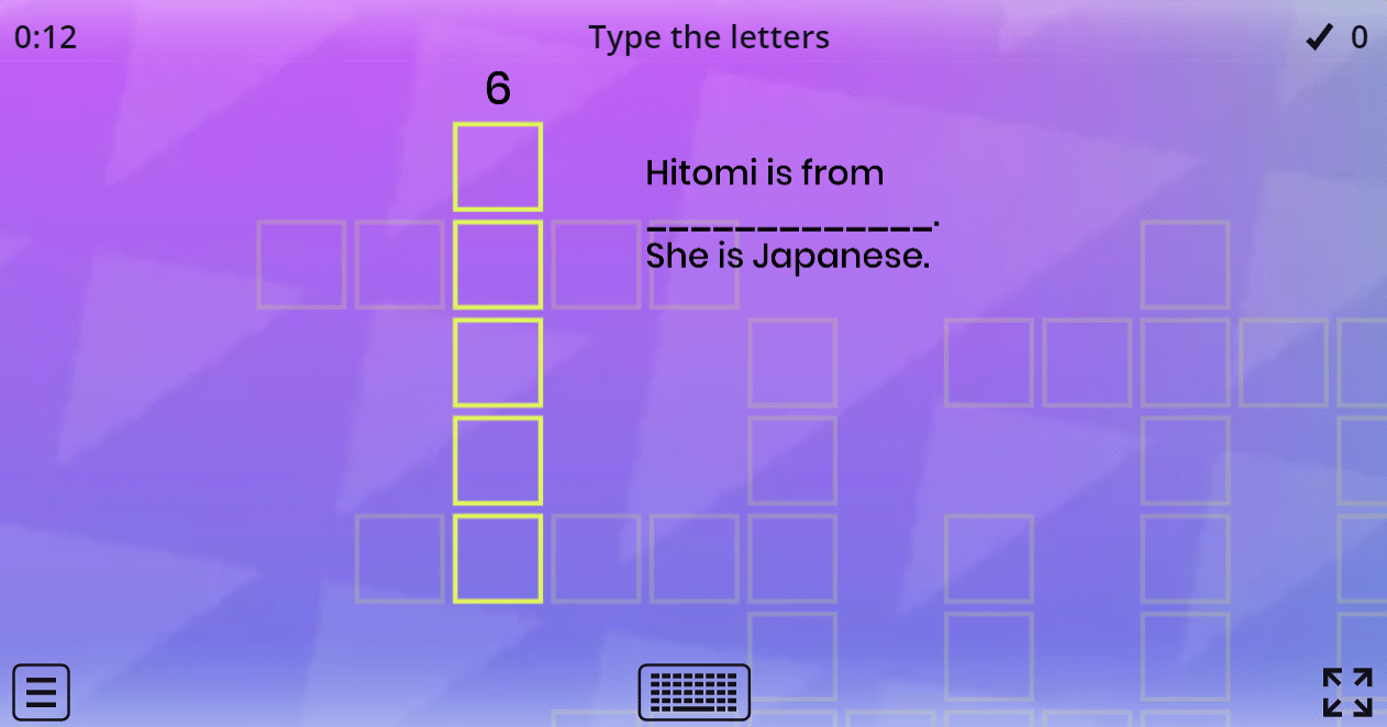 5.1 Countries and Nationalities (Puzzle) (5.Sınıf İngilizce Hello)