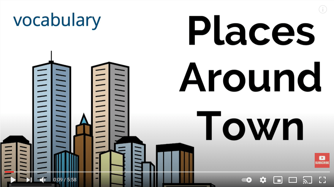 5.2 Places Around Town