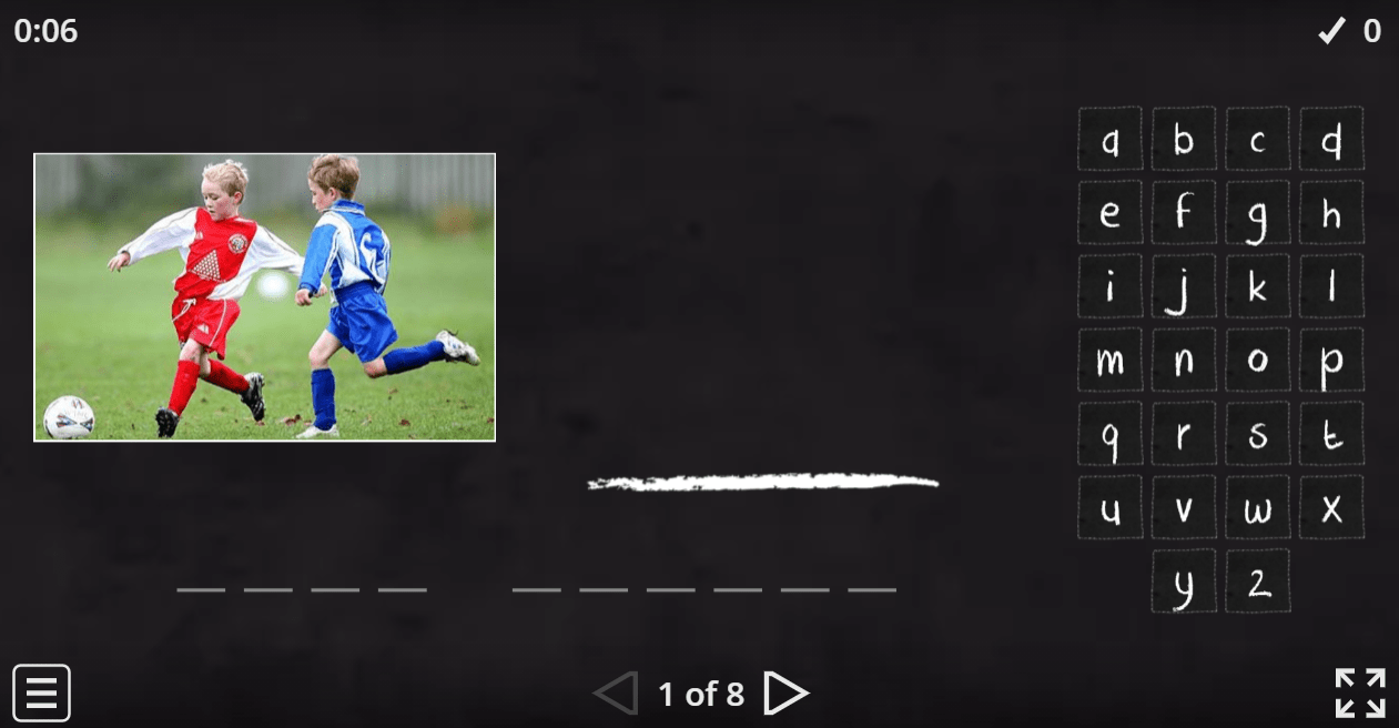 5.4 Daily Routines (Hangman) (5.Sınıf İngilizce Oyun)