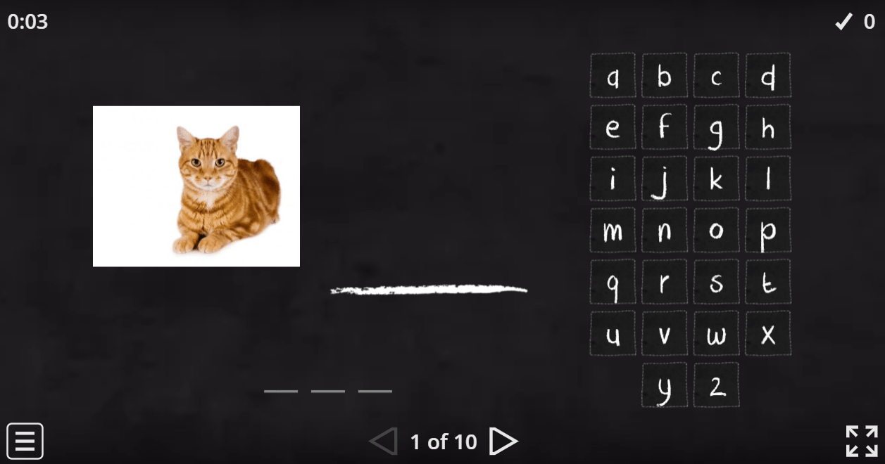 5.9 Animals (Hangman) (5.Sınıf İngilizce Oyun)