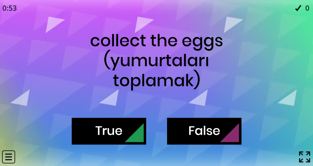 5.9 Animal Shelter (T/F Game) (5. Sınıf İngilizce Oyun)