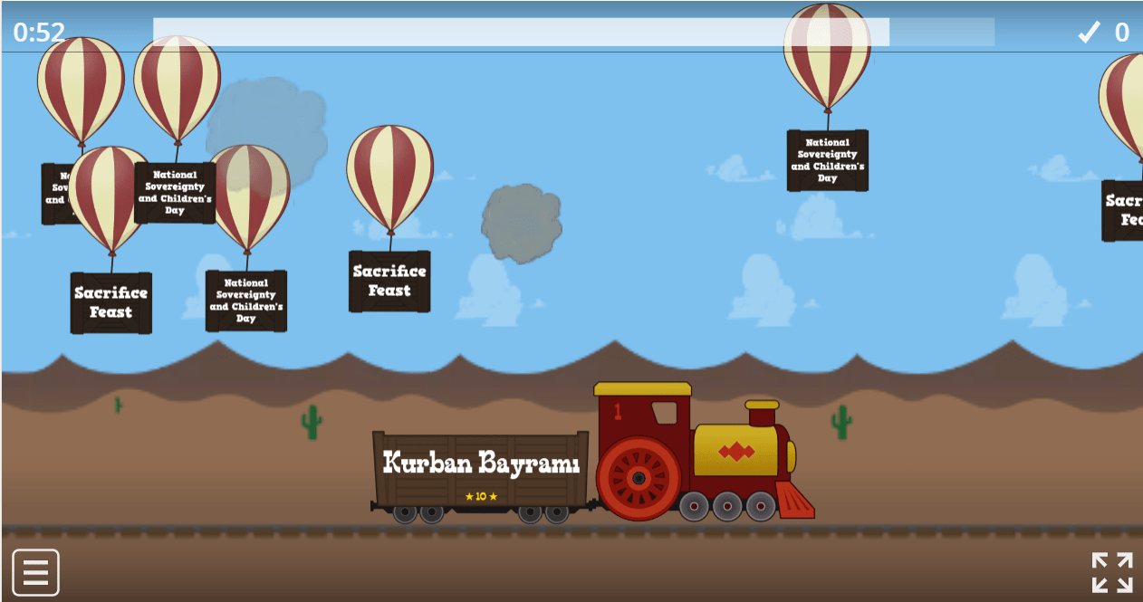 5.10 Festivals (5. Sınıf İngilizce Oyunlar)