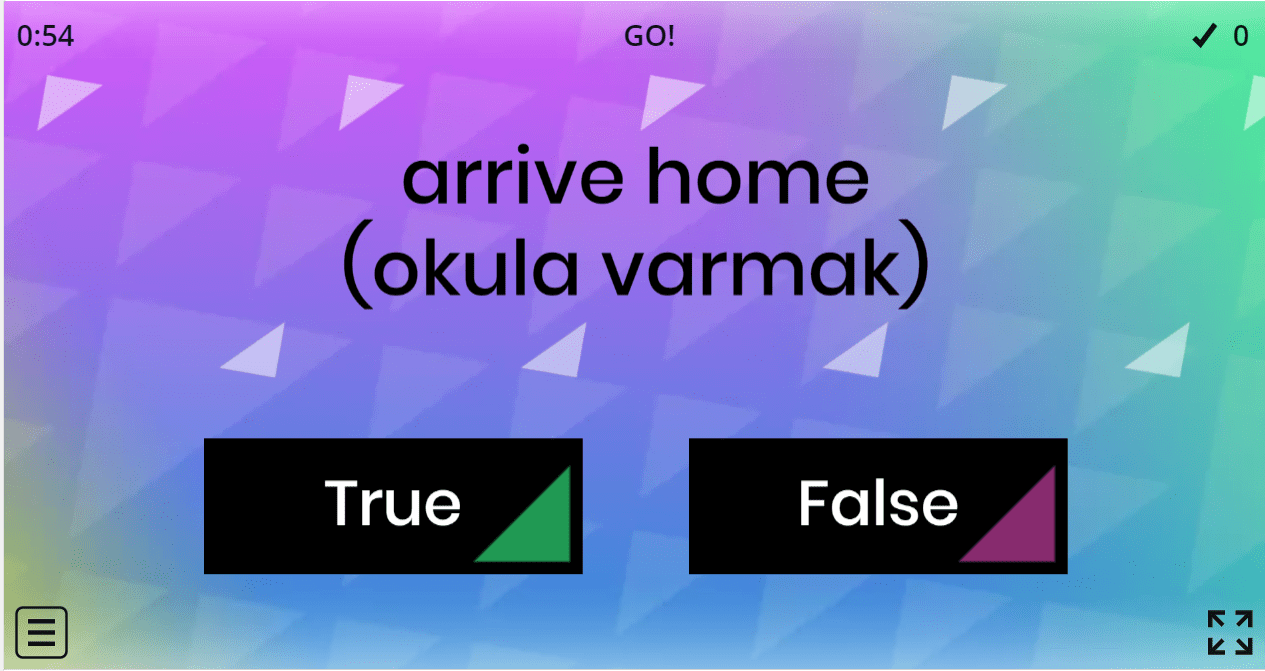 6.1 Daily Routines (T/F Game)