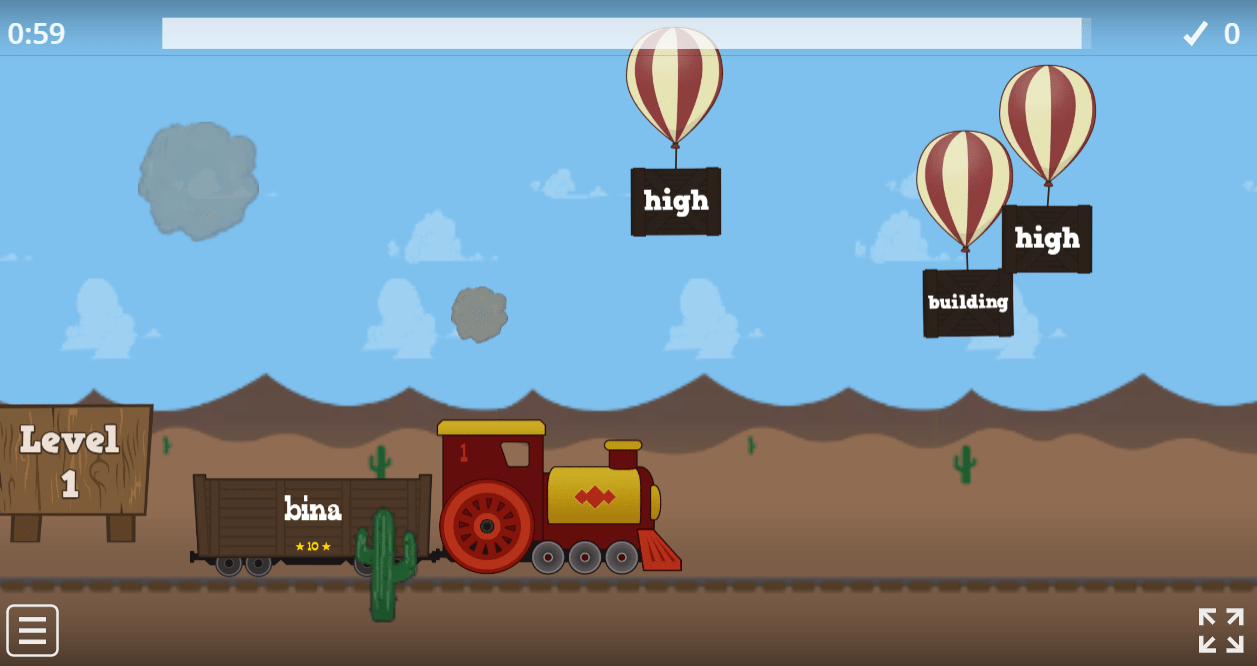 6.3 Downtown Vocabulary (6th Grade Fun Game)