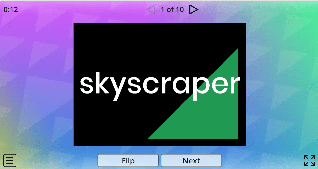 6.3 Downtown Vocabulary (Flashcards) (6. Sınıf İngilizce Oyun)