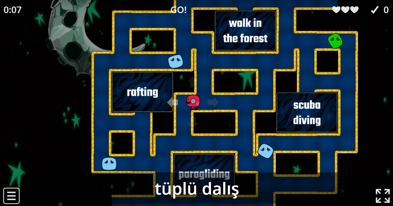 6.7 Holiday Activities (Fun Game) (6th Grade English Games)