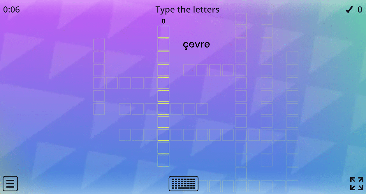 6.9 Saving The Planet Vocabulary (Crossword Puzzle) (Secondary School)