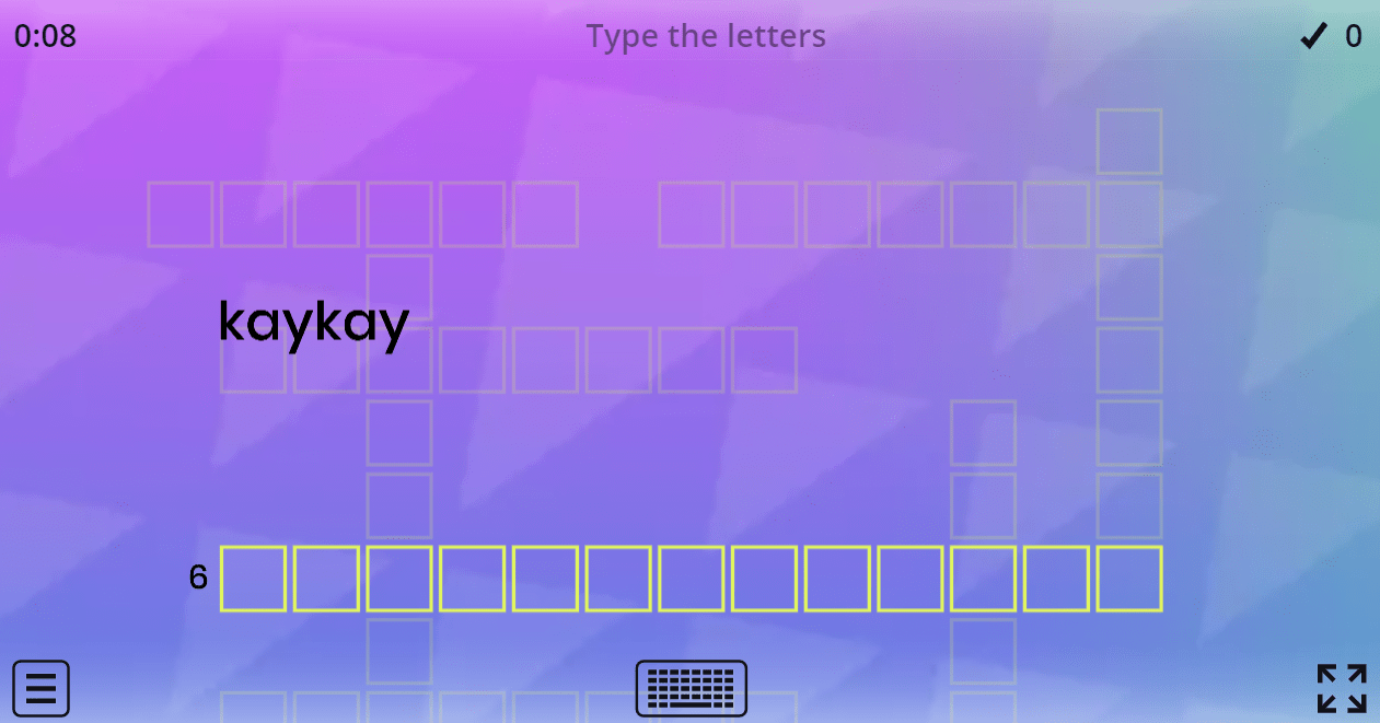 7.2 Sports (Crossword Puzzle) (7. Sınıf İngilizce Oyunlar)