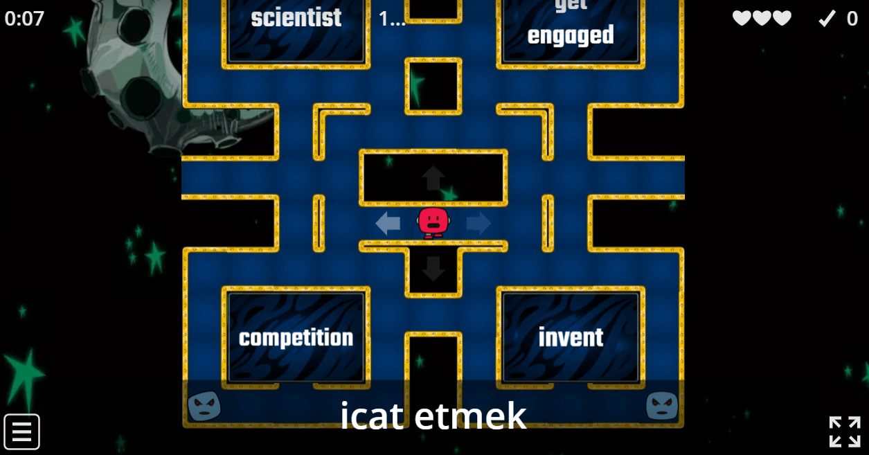 7.3 Biographies Vocabulary (Fun Game) (7. Sınıf İngilizce Oyun)