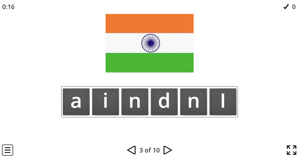 5.1 Hello - Nationalites (5. Sınıf Ortaokul İngilizce Oyunlar)