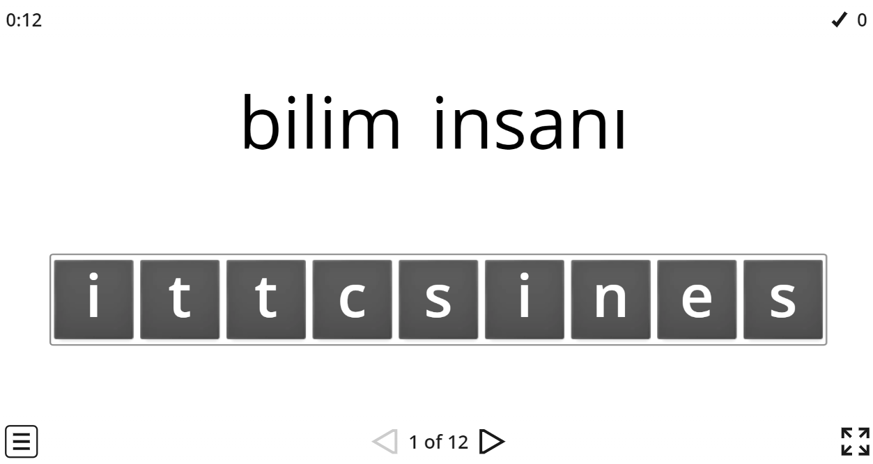 7.3 Biographies (Vocabulary - 7th Grade Educative English Games)